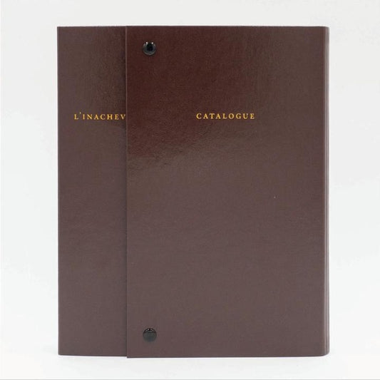 Front cover of Catalogue raisonné de l'inachevé