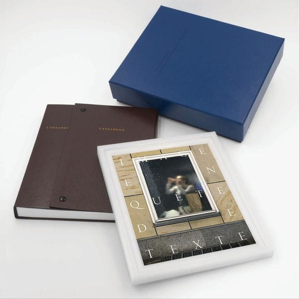Back cover of Catalogue raisonné de l'inachevé
