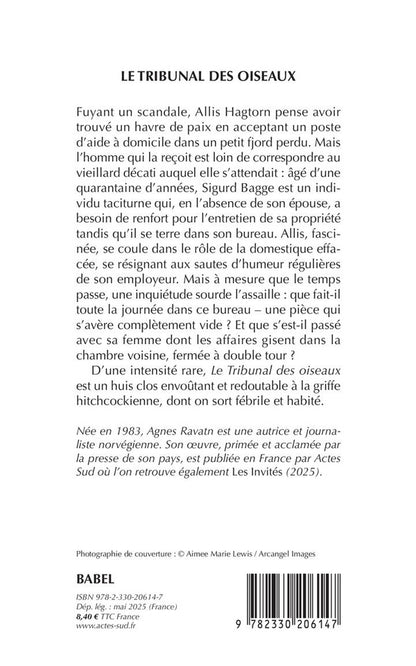 Back cover of Le Tribunal des oiseaux