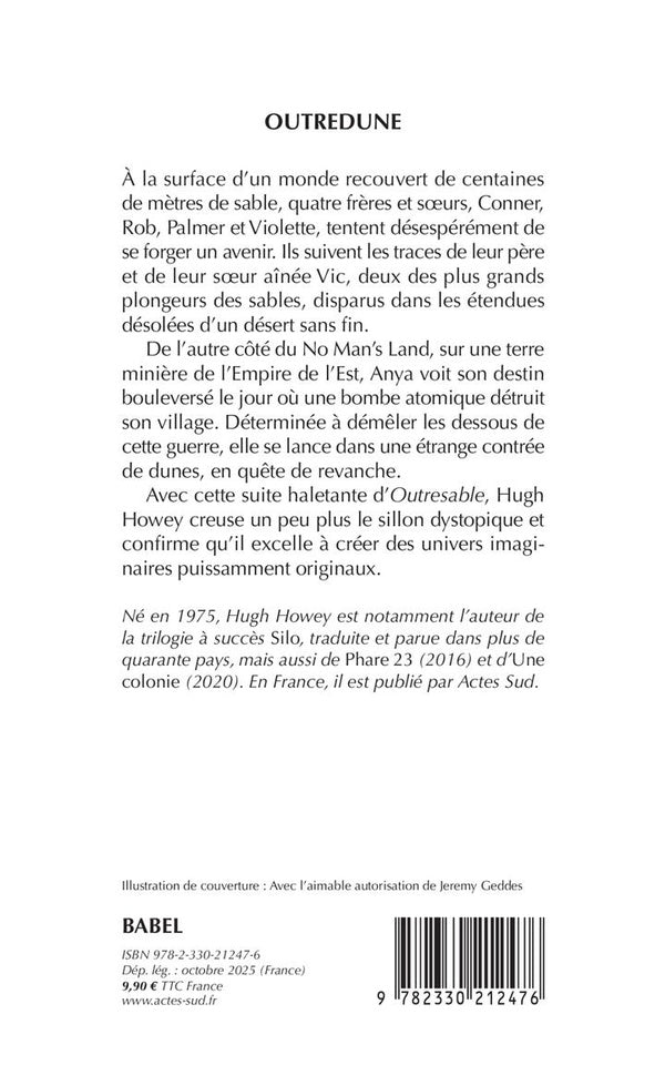 Back cover of Outredune