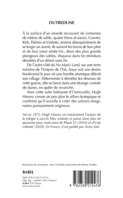 Back cover of Outredune