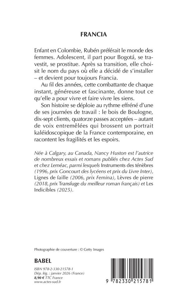 Back cover of Francia
