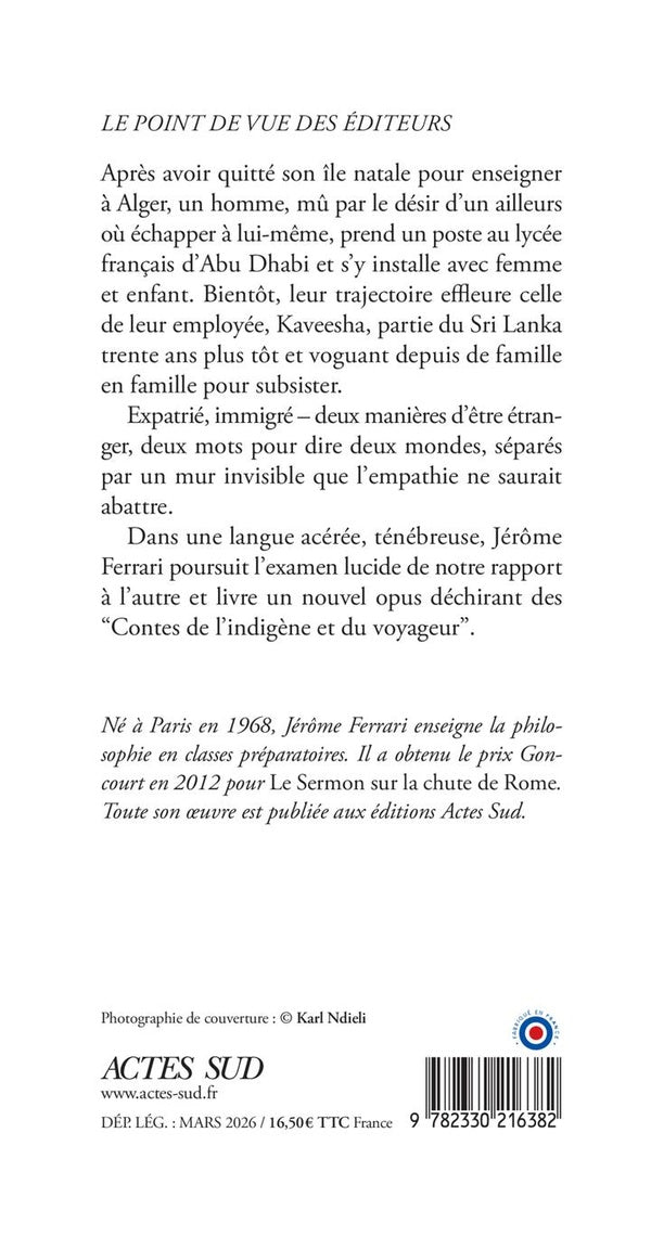 Back cover of Très brève théorie de l'enfer : Contes de l'indigène et du voyageur