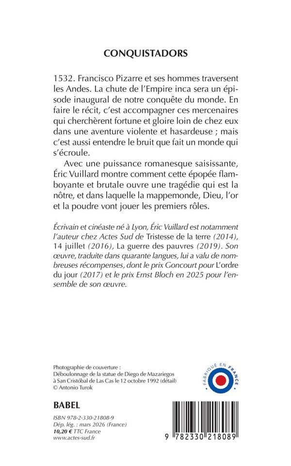 Back cover of Conquistadors