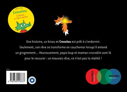 Back cover of Crocolou fait des cauchemars