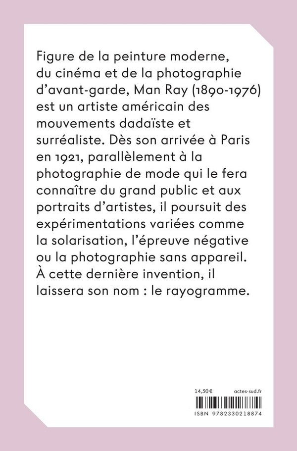 Back cover of Man Ray