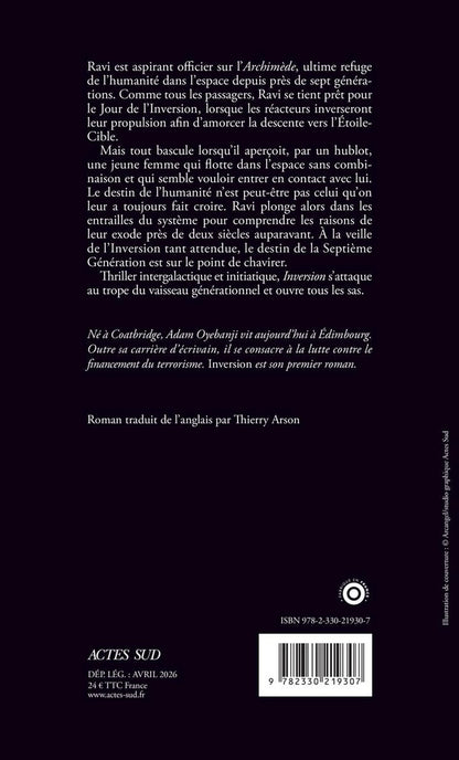 Back cover of Inversion
