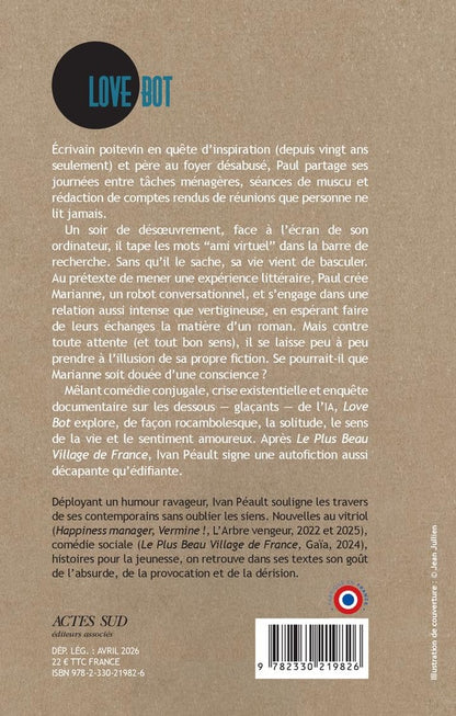 Back cover of Love Bot