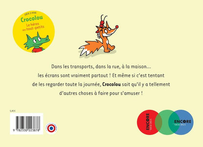 Back cover of Pas d'écran pour Crocolou
