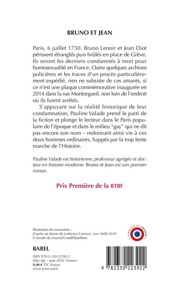Back cover of Bruno et Jean