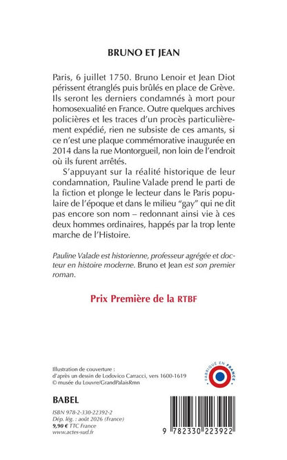 Back cover of Bruno et Jean