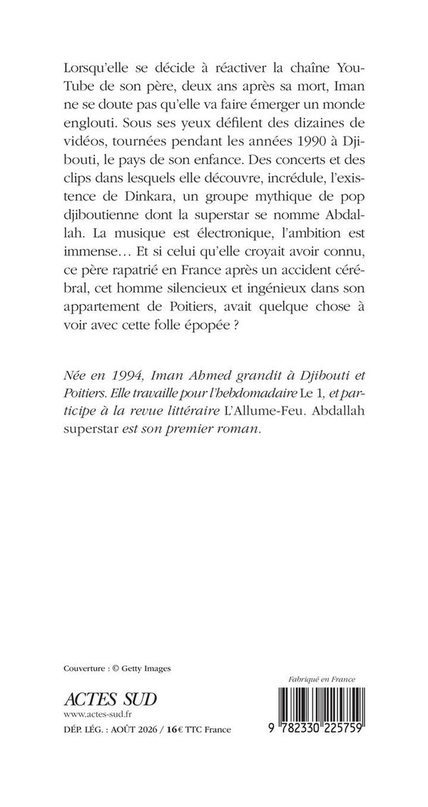 Back cover of Abdallah superstar