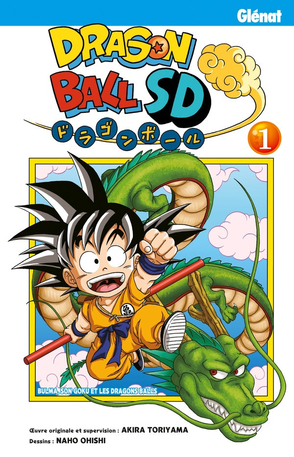 Front cover of Dragon Ball SD Tome 1 : Bulma Son Goku et les Dragons Balls