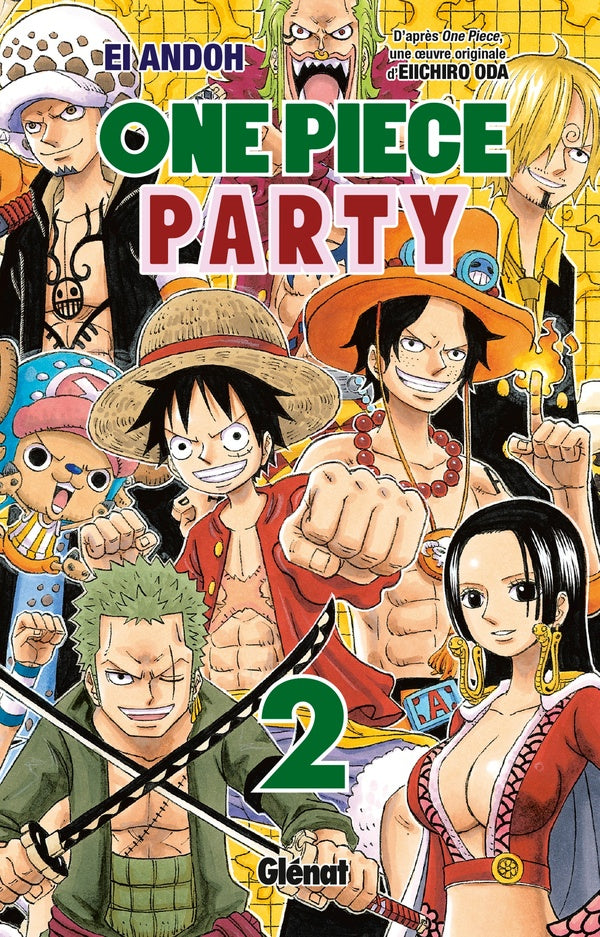 Front cover of One Piece - party Tome 2