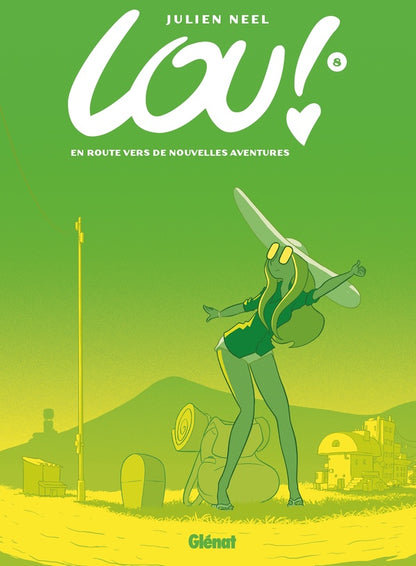 Front cover of Lou ! Tome 8 : en route vers de nouvelles aventures