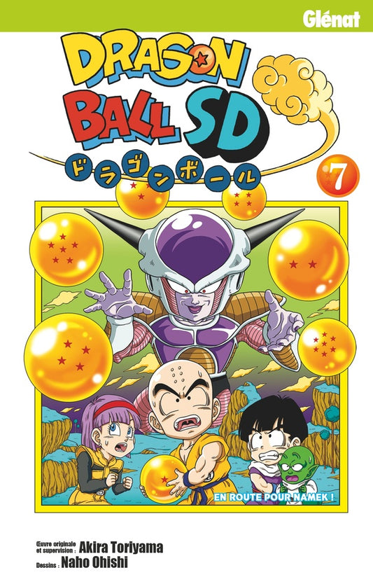 Front cover of Dragon Ball SD Tome 7 : en route pour Namek !