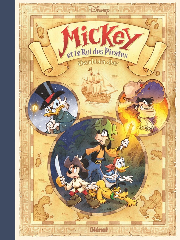 Front cover of Mickey et le roi des pirates