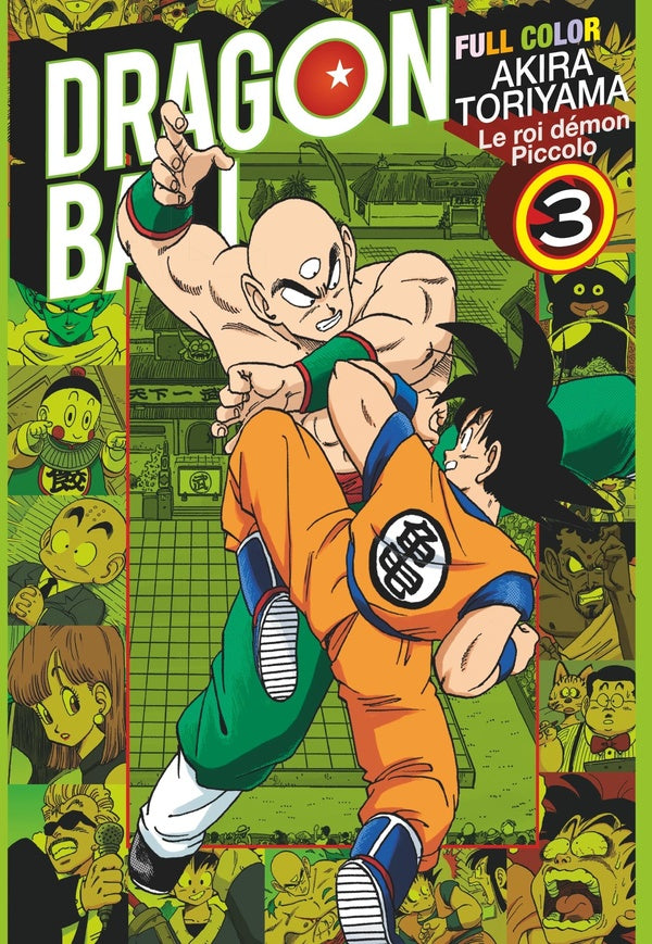 Front cover of Dragon Ball - Full color : Le roi démon Piccolo Tome 3