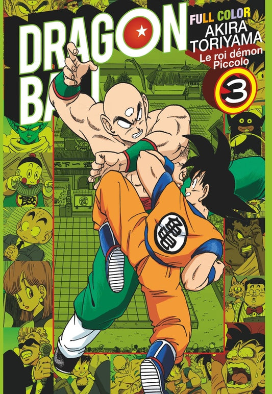 Front cover of Dragon Ball - Full color : Le roi démon Piccolo Tome 3