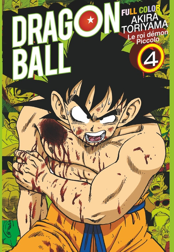 Front cover of Dragon Ball - Full color : Le roi démon Piccolo Tome 4
