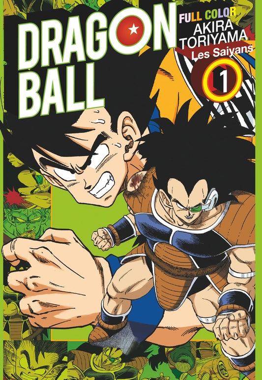 Front cover of Dragon Ball - Full color : Les Saiyans Tome 1
