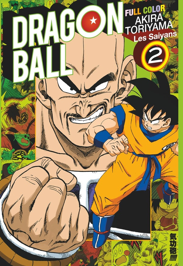 Front cover of Dragon Ball - Full color : Les Saiyans Tome 2