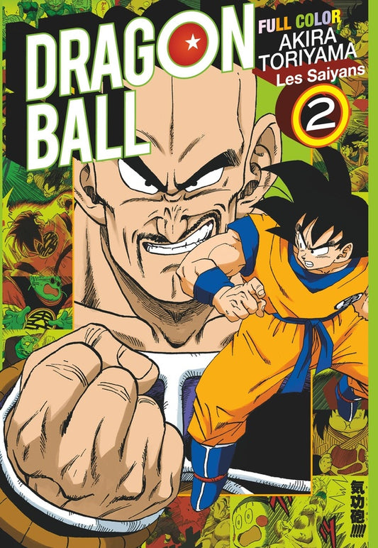 Front cover of Dragon Ball - Full color : Les Saiyans Tome 2