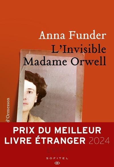 Front cover of L'Invisible Madame Orwell