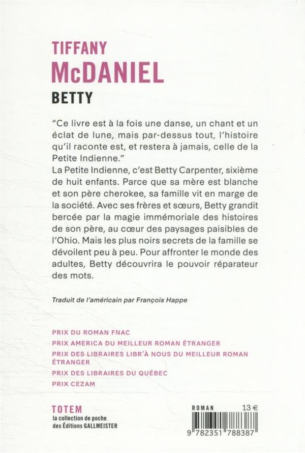 Back cover of Betty