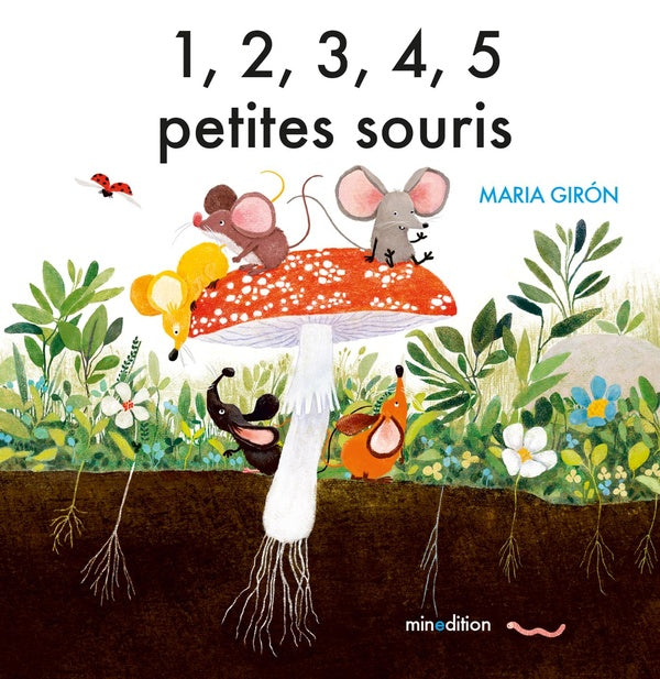 Front cover of 1, 2, 3, 4, 5 petites souris