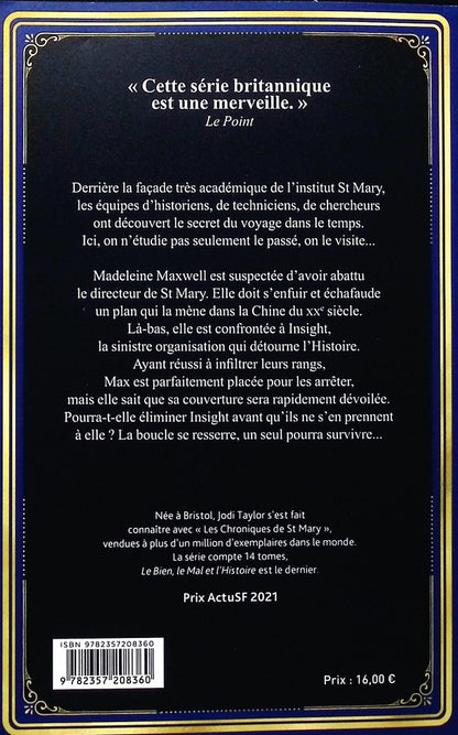 Back cover of Les chroniques de St Mary Tome 14 : Le Bien, le Mal et l'Histoire
