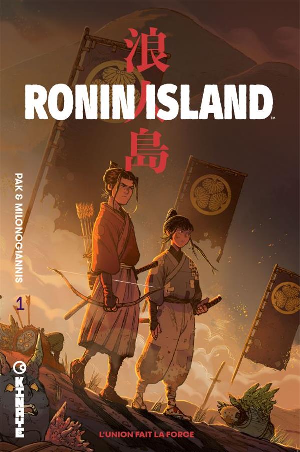Front cover of Ronin island Tome 1 : l'union fait la force