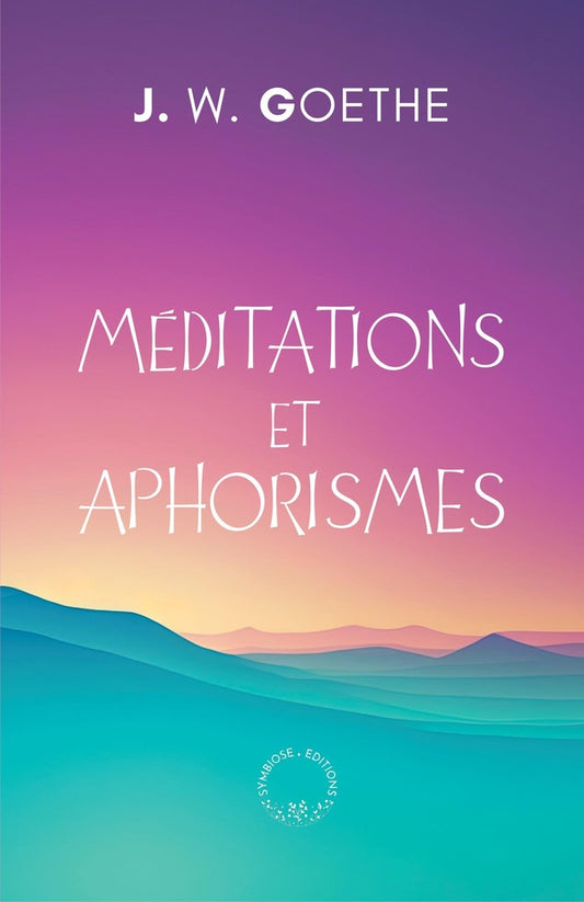 Front cover of Méditations et aphorismes
