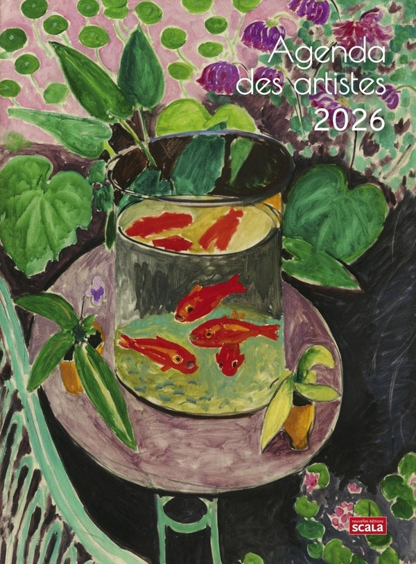 Front cover of Agenda des artistes 2026