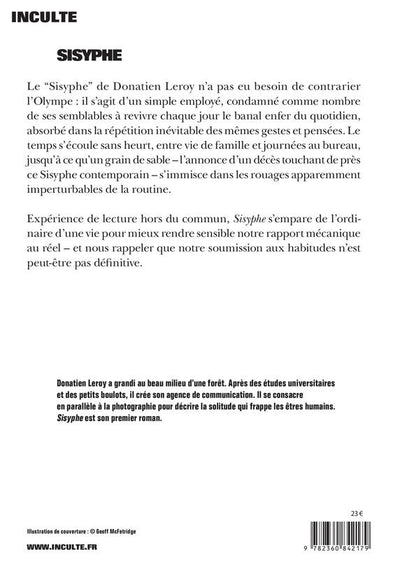 Back cover of Sisyphe