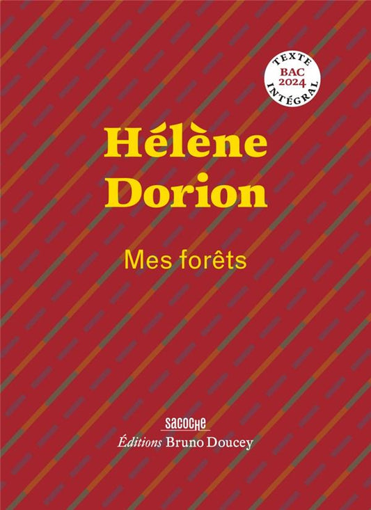 Front cover of Mes forêts                     (Dossier de Bruno Doucey)