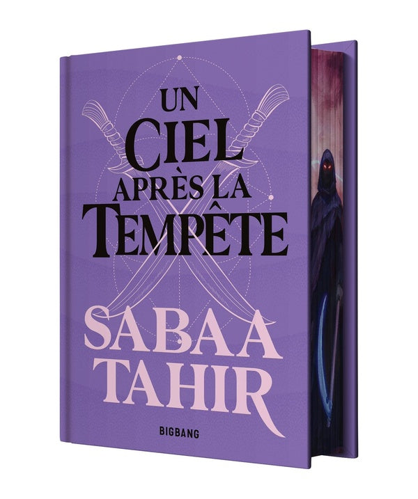 Front cover of Une braise sous la cendre Tome 4 : Un ciel après la tempête                     (Édition jaspée)