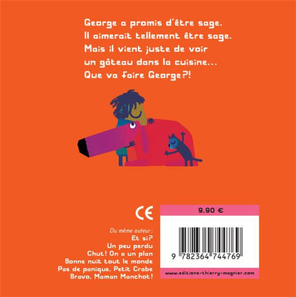 Back cover of Oh non, George !