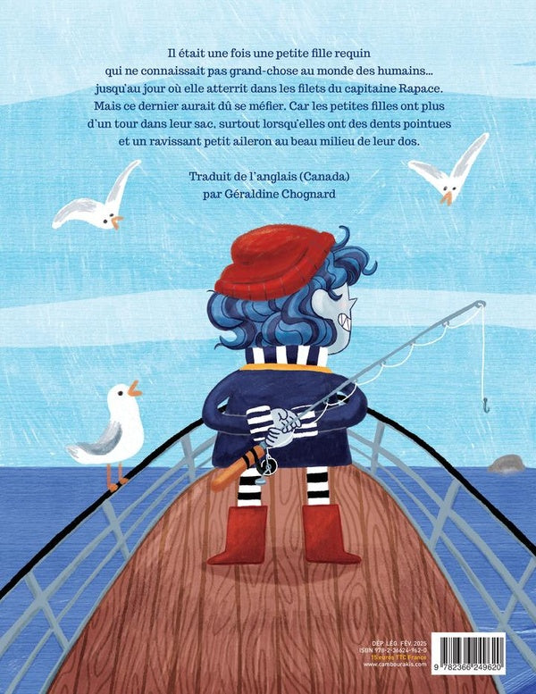 Back cover of La Fille requin