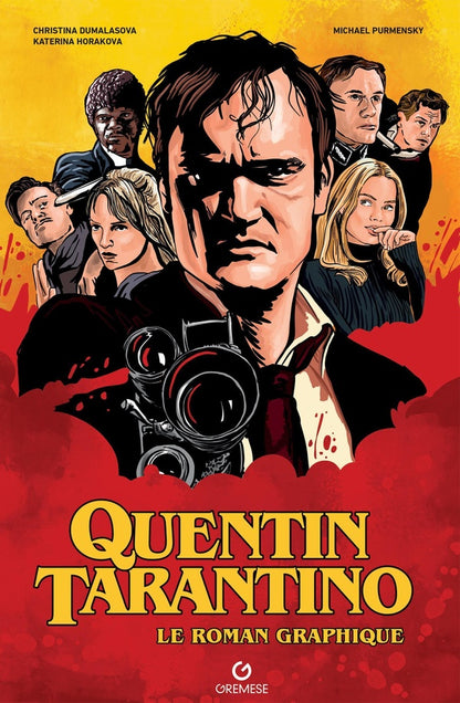 Front cover of Quentin Tarantino : Le roman graphique