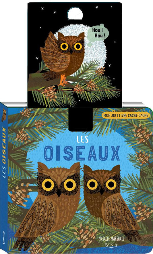 Front cover of Mon joli livre cache-cache : les oiseaux