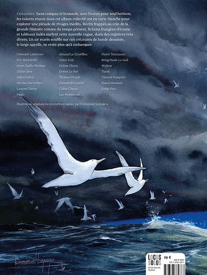 Back cover of Océanides : Nouvelle vague