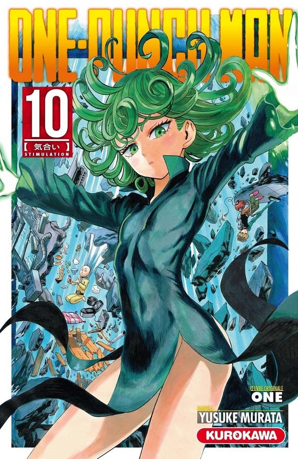 Front cover of One-Punch Man Tome 10 : stimulation