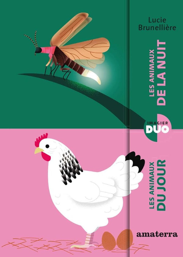 Front cover of Les animaux du jour, les animaux de la nuit