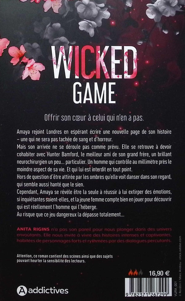 Back cover of Wicked game