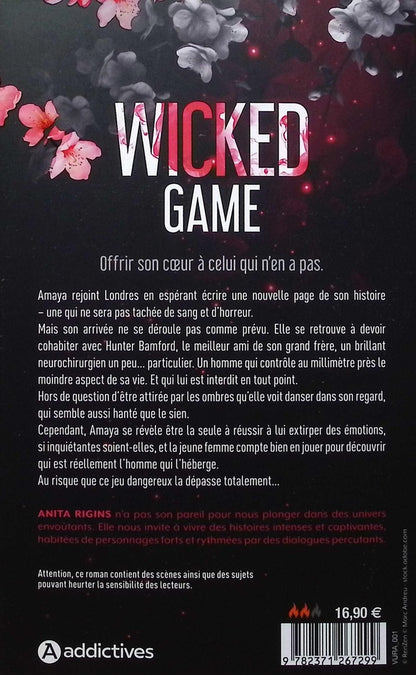 Back cover of Wicked game