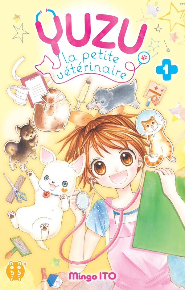Front cover of Yuzu, la petite vétérinaire Tome 1