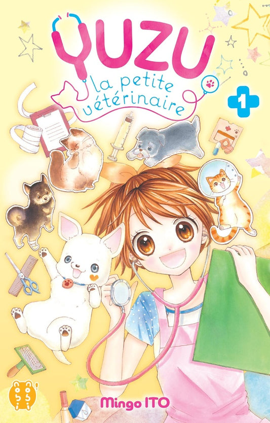 Front cover of Yuzu, la petite vétérinaire Tome 1