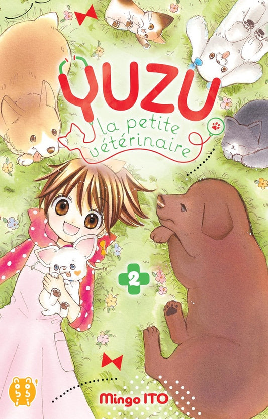 Front cover of Yuzu, la petite vétérinaire Tome 2