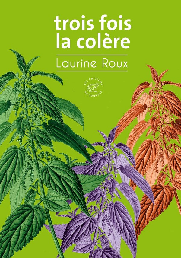 Front cover of Trois fois la colère